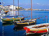 Segelboote im Hafen von Pantelleria