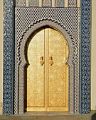 Golden Doors Of Royal Palace, Dar-El-Makhzen