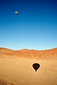 Hot Air Ballooning Over Namib Desert