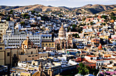 Erhöhte Ansicht von Guanajuato