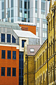 Buildings With A Variety Of Facades, Spitalfields; London, England