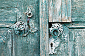 Old Front Door Of A Cave House; Goreme, Cappadocia, Turkey