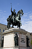 Koenig Ludwig I Statue; Munich, Bayern, Germany