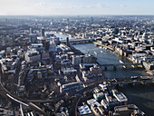 Cityscape Of London And The River Thames; London, England