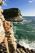 Cliffs Along The Coastline Of The Italian Riviera; Porto Venere, Liguria, Italy
