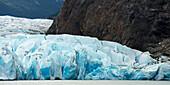Grey Lake And Grey Glacier, Torres Del Paine National Park; Torres Del Paine, Magallanes And Antartica Chilena Region, Chile