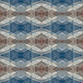Blue and brown abstract.