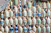 Porzellanhaus (auch als China-Haus bekannt), mit zementiertem und aufgeklebtem Porzellan, Tianjin, China