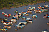 Chong Kneas Floating Village, Tonle Sap Lake, near Siem Reap, Cambodia