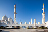 UAE, Abu Dhabi. Scheich Zayed bin Sultan Moschee
