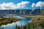 Fisherman's Bend, Lake Waitaki, Waitaki Valley, North Otago, South Island, New Zealand