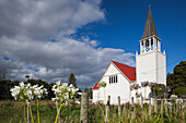 Neuseeland, Nordinsel, Whanganui. Putiki Kirche