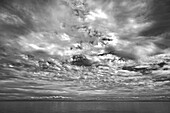 Kanada, Prinz-Edward-Insel. Wolken und Meer