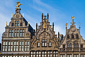 Belgium, Antwerp. Grotemarkt buildings