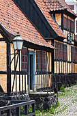 Denmark, Jutland, Aarhus, Den Gamle By, reconstructed Old Town, half-timbered buildings