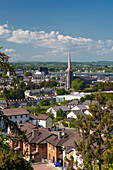 Irland, Grafschaft Wexford, Wexford Stadt, Stadtansicht von oben