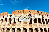 Kolosseum oder Flavisches Amphitheater, Rom, Unesco-Weltkulturerbe, Latium, Italien, Europa