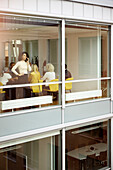 Business people having meeting in office