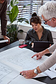 Business people having meeting in office