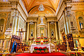 Our Lady Of Guanajuato Basilica Altar Mary Statue Christmas Guanajuato, Mexico Basilica De Nuestra Senora Guanajuato, Mexico