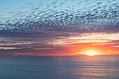 Big Sur seascape at sunset