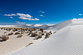 Vereinigte Staaten, New Mexico, White Sands National Park, Sanddünen