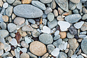 USA, California, Ft. Bragg, Close-up of Glass Beach Pebbles