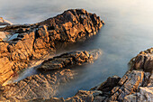 Dawn on Appledore Island, Maine. Isles of Shoals.