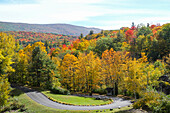 Ein Blick vom Natural Bridge State Park, North Adams, Berkshire County, Massachusetts, USA