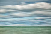 USA, Michigan, Mackinac Island, Abstract of Lake Huron
