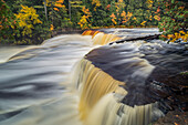 Tahquamenon Falls and fall colors, Upper Peninsula of Michigan
