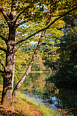 Otter Lake, Blue Ridge Parkway, Smoky Mountains, USA.