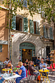 Cafe, Toulon, Var, Provence-Alpes-Cote d'Azur, France, Western Europe