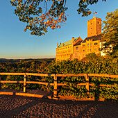 Wartburg bei Eisenach, Thüringer Wald, Thüringen, Deutschland, Europa