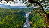 Kambadaga waterfalls, Fouta Djallon, Guinea Conakry, West Africa, Africa