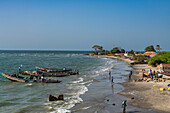 Fischerboote in Barra, Gambia, Westafrika, Afrika