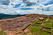 El Fuerte de Samaipata, Präkolumbianische Ausgrabungsstätte, UNESCO-Welterbe, Departamento Santa Cruz, Bolivien, Südamerika