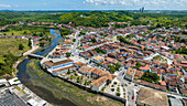 Aerial of Laranjeiras, Sergipe, Brazil, South America