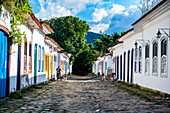 Koloniale Gebäude, Paraty, UNESCO-Welterbestätte, Brasilien, Südamerika