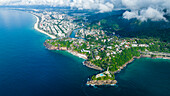 Luftaufnahme von Joa, Barra de Tijuca, Rio de Janeiro, Brasilien, Südamerika