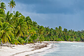 Weißer Sandstrand, Westliche Insel, Cocos (Keeling)-Inseln, Australisches Territorium im Indischen Ozean, Australien, Indischer Ozean