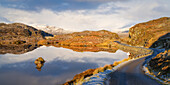 Isle of Harris an einem Wintertag, Äußere Hebriden, Schottland, Vereinigtes Königreich, Europa