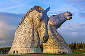 The Kelpies, The Helix Park, Falkirk, Schottland, Vereinigtes Königreich, Europa