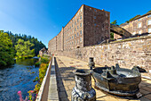 New Lanark, UNESCO-Welterbestätte, Lanarkshire, Schottland, Vereinigtes Königreich, Europa