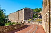 New Lanark, UNESCO-Welterbestätte, Lanarkshire, Schottland, Vereinigtes Königreich, Europa