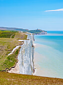 Seven Sisters Cliffs, South Downs National Park, East Sussex, England, Vereinigtes Königreich, Europa