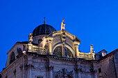 Die Kirche St. Blaise in der historischen Altstadt von Dubrovnik, UNESCO-Weltkulturerbe, Mitteldalmatien, Dalmatien, Adriaküste, Kroatien, Europa