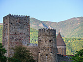 Ananuri Fortress, on the Military Highway from Tbilisi to Kazbegi, Georgia (Sakartvelo), Central Asia, Asia