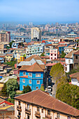 Colorful houses, Valparaiso, Chile, South America