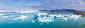 Jokulsarlon Gletscherlagune, Island, Polarregionen
